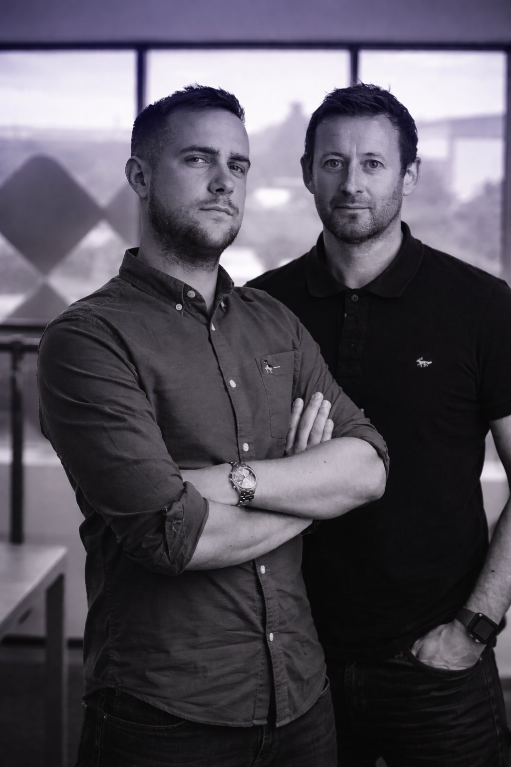 Trent Peek and Richard Ardis, the Woodlark founders.