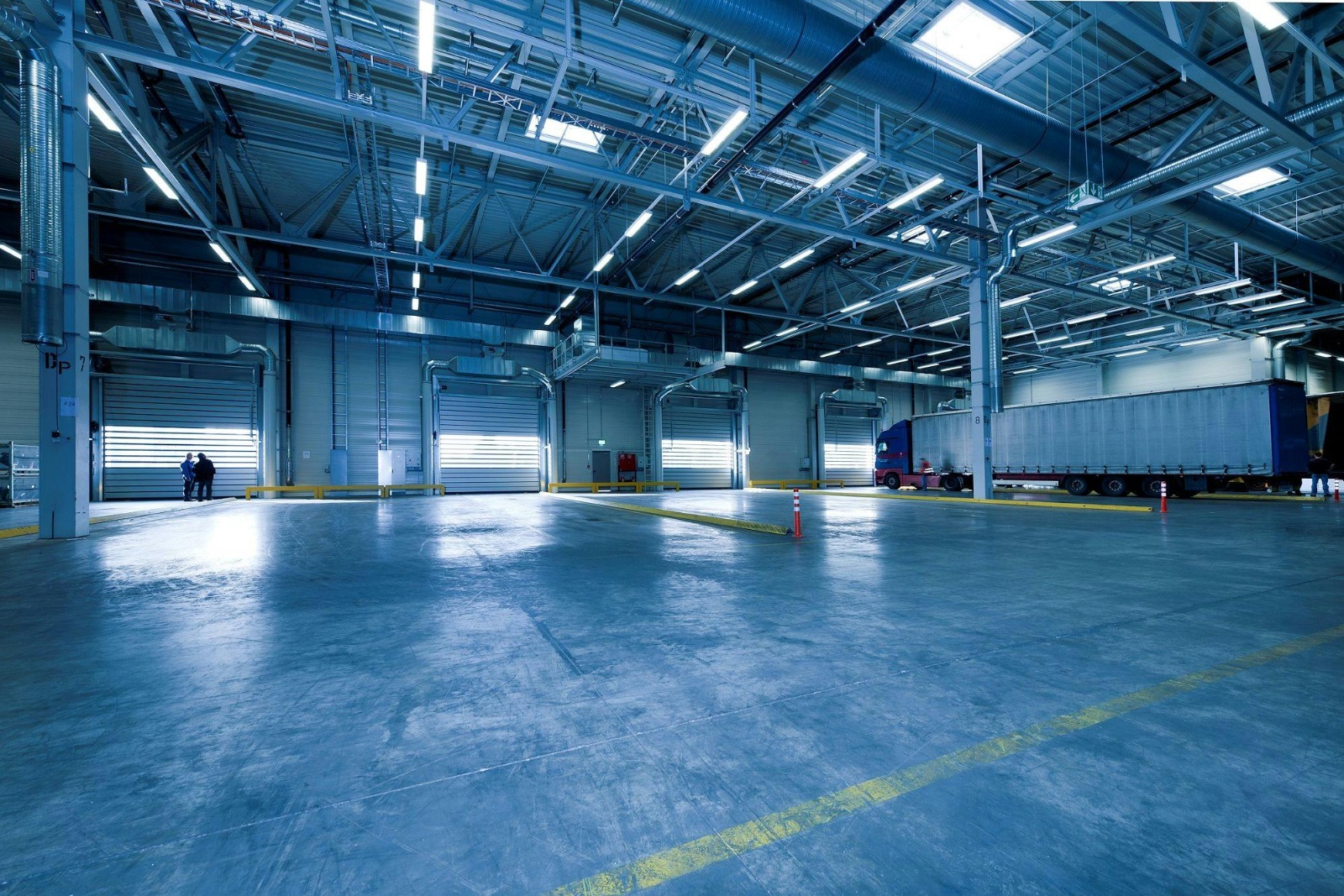 Loading bay at a fulfilment partner — the operational layer most businesses underestimate.